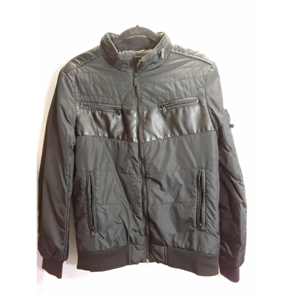 Beautiful Sedukap Puffer Men jacket Size M. Black Full Zip